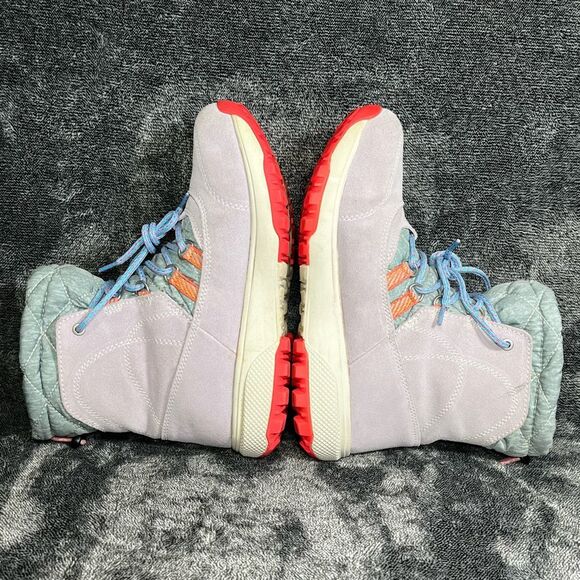 Skechers Air-cooled GOGA Mat Women Light Purple Waterproof Boots  Size 7.5 - Picture 6 of 8